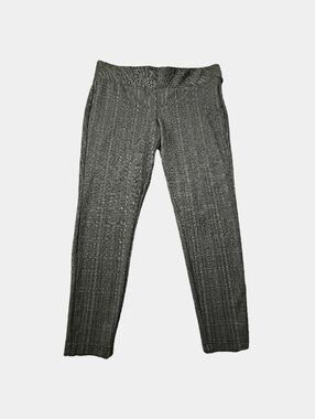 Torrid Luxe Ponte Herringbone Pull-On Curvy Pixie Ankle Pants Size 1 (14/16)